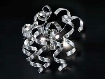 ASTRO - Crystal wall lamp by Metal Lux - view 2